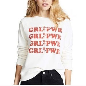 NWT Rebecca Minkoff Girl Power Sweatshirt